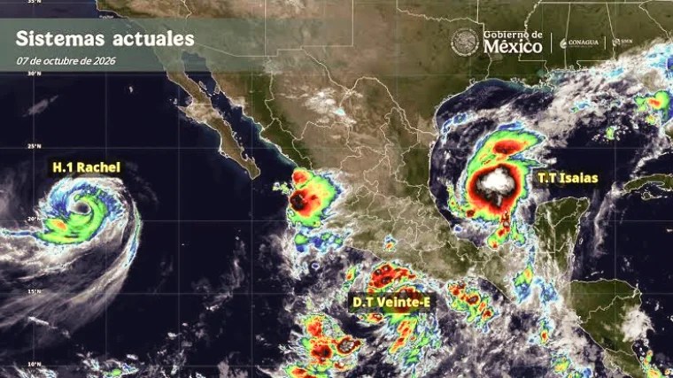 3 Ciclones Atacan al País