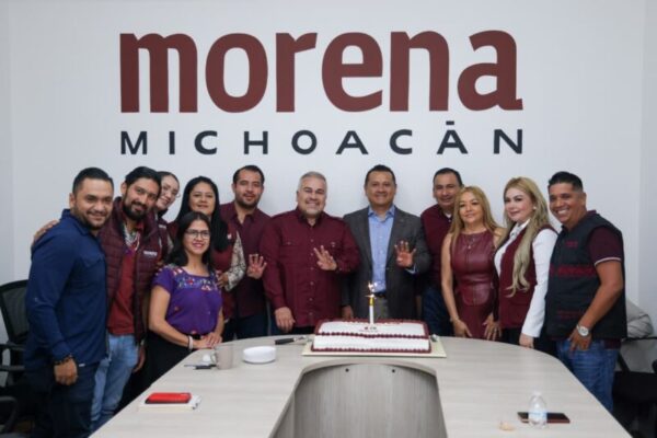 A 15 años de Morena, nuestra tarea es cuidar el legado y darle continuidad a la transformación en Michoacán: Torres Piña