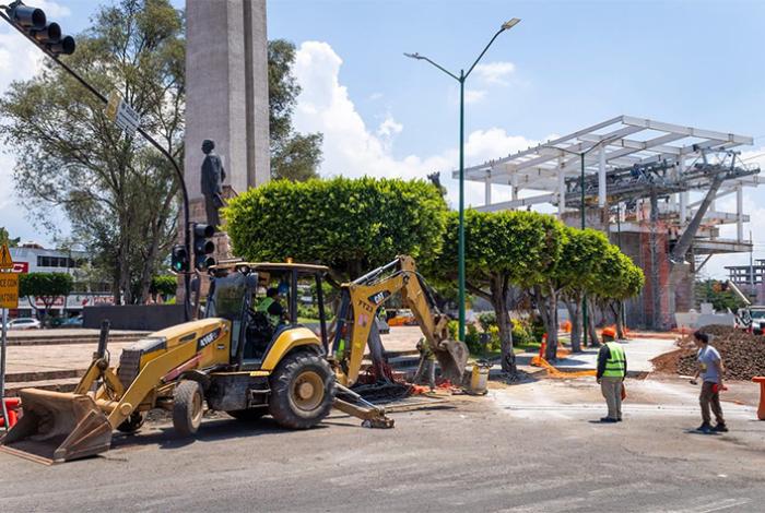 A partir del lunes 31 de agosto se restablece la circulación en la zona del Obelisco, en Morelia