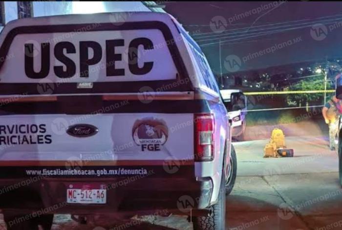 Abandonan cu3rpo dec4pitado de una mujer en Indaparapeo