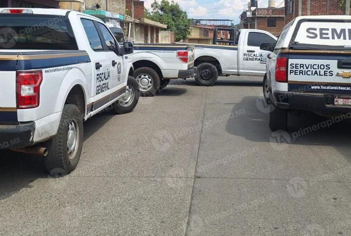 Abandonan cuerp0 dec4pit4do en Apatzingán; van cuatro homicidios en mayo