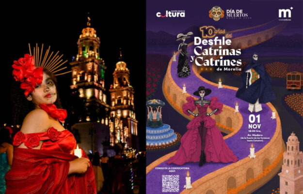 Abre SeCultura convocatoria para participar en el Desfile de Catrinas y Catrines de Morelia  