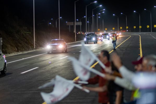 Abren a la circulación el distribuidor vial de Tacícuaro