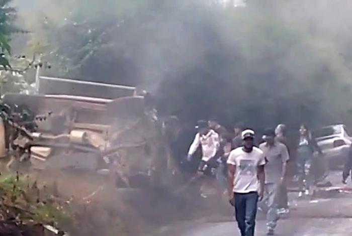 Accidente de tránsito en la Paramuén-Ixtaro deja dos muertos y dos heridos