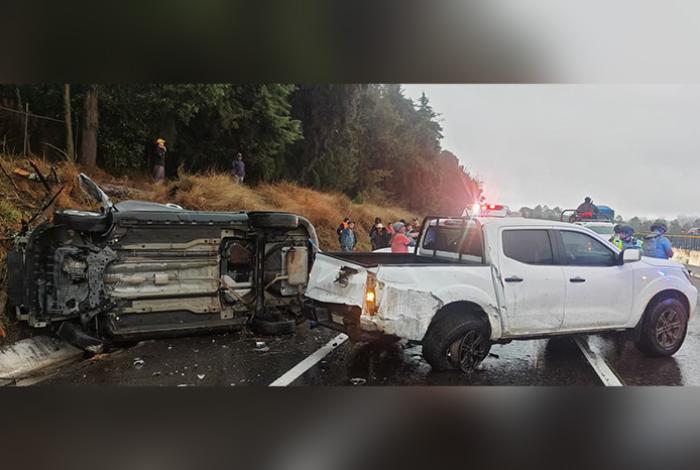 Accidente en la autopista Siglo XXI deja dos muertos cerca de Zirahuén