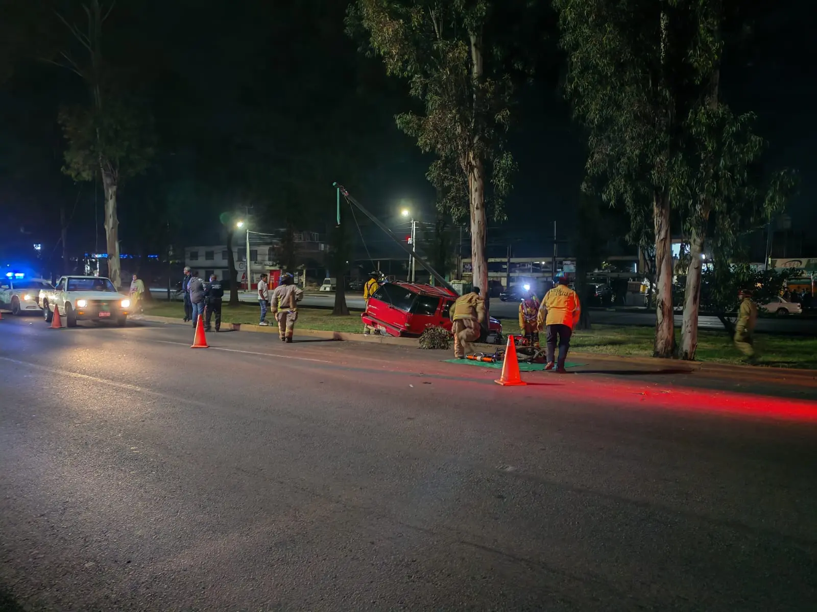 Accidente en Libramiento Norte deja tres lesionados