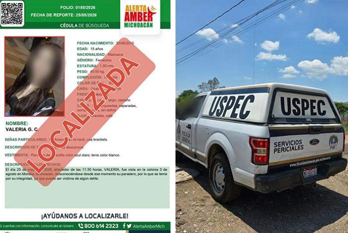 Adolescente reportada como desaparecida es encontrada asesinada en Morelia