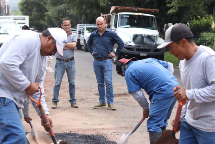 Adolfo Torres supervisa conclusión de trabajos en Boulevard García de León; circulación abierta en su totalidad