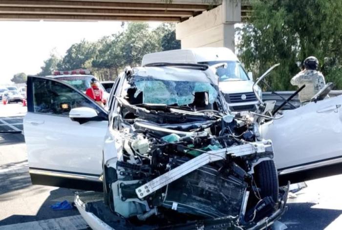 Adulta mayor muere en choque por alcance, en la autopista México – Guadalajara