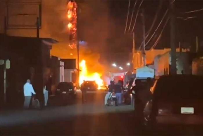 Al menos 10 lesionados tras ataque explosivo a comandancia de Ojocaliente, Zacatecas