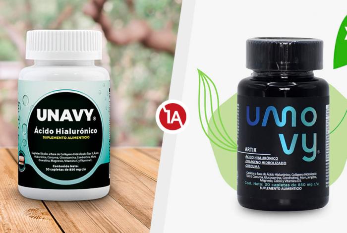 Alerta SSM por riesgo en consumo de Unavy y Umovy, suplementos de ácido hialurónico
