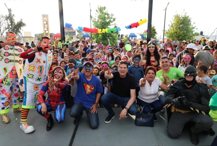 Alfonso Martínez celebra a la niñez en Santa María y llama a cuidar el futuro de Morelia