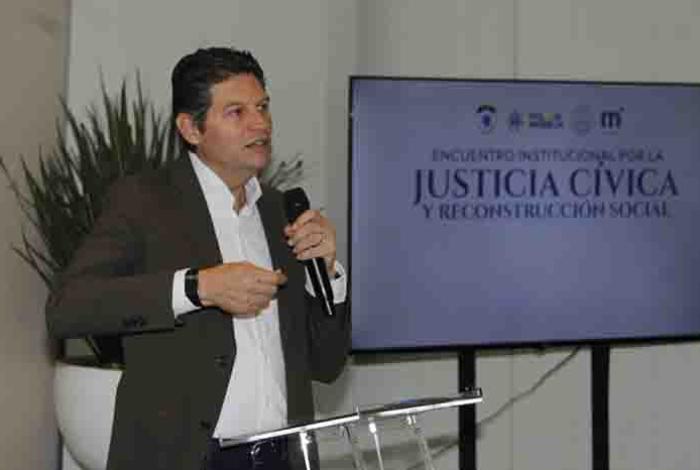 Alfonso Martínez destaca avance del Modelo de Justicia Cívica en la reconstrucción social