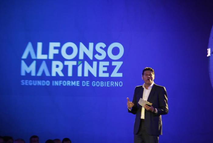 Alfonso Martínez presume obras, más iluminación y menos inundaciones en su Segundo Informe