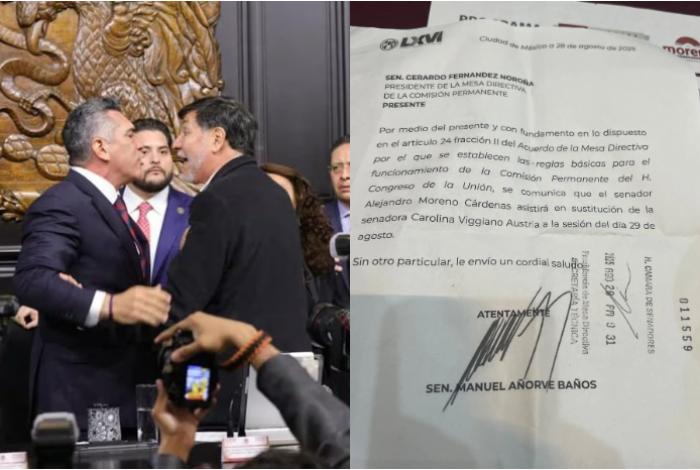 Alito sí acudirá a la sesión convocada por Noroña; ‘su desvergüenza no tiene límite’, dice el morenista