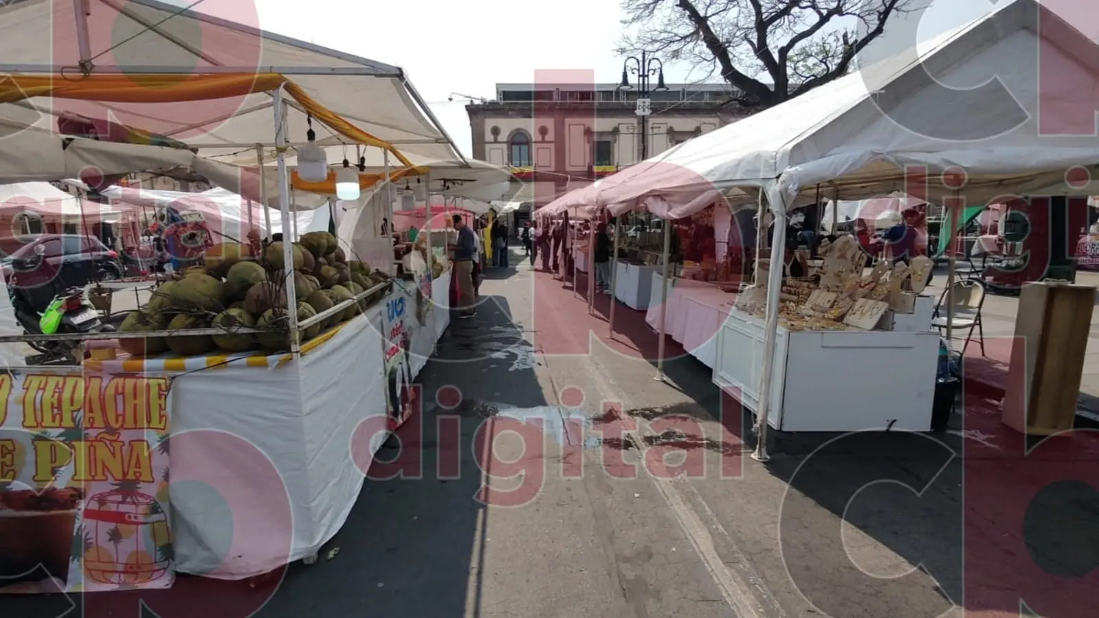 Ambulantes se retirarán cuando se levanté el plantón; afirma Servicios Públicos Municipales