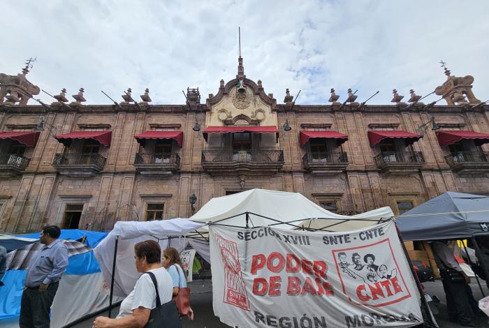 Amenaza Poder de Base con paro en todas las escuelas de Michoacán