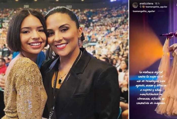 Aneliz Álvarez defiende a su hija Ángela Aguilar del acoso digital