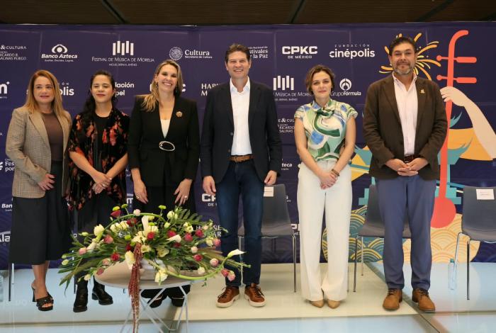 Anuncia Alfonso Martínez programa del 38 Festival Internacional de Música de Morelia