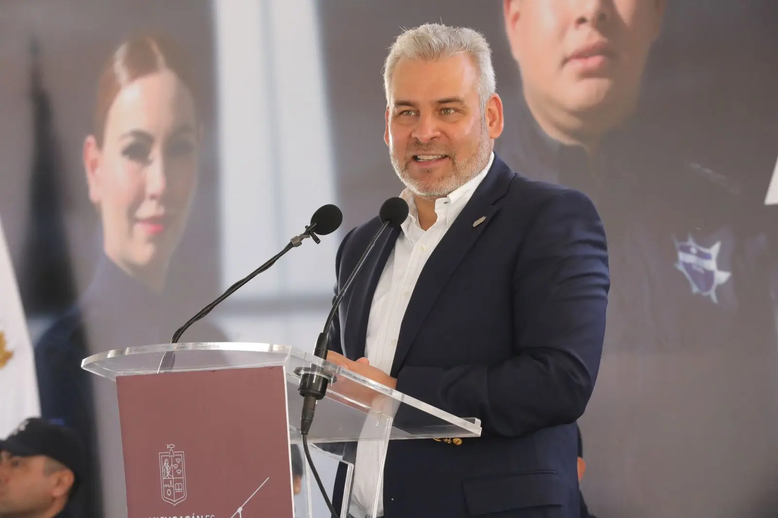 Anuncia Bedolla aumento salarial del 10% para la Guardia Civil