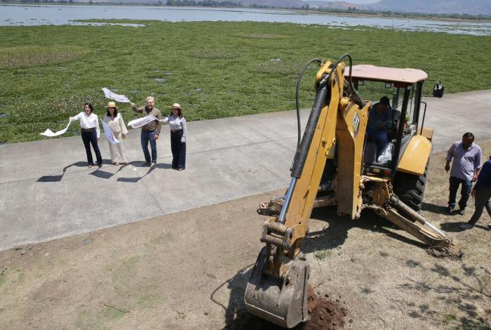 Anuncia Bedolla rescate ecológico de la presa Malpaís de Queréndaro