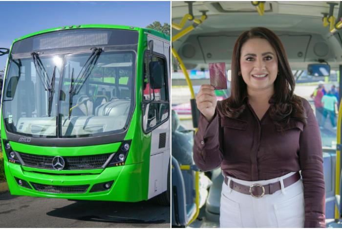  Anuncia Gladyz Butanda renovación de transporte en Morelia