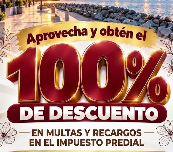 Anuncia Gobierno de Lázaro Cárdenas al cien el descuento del predial