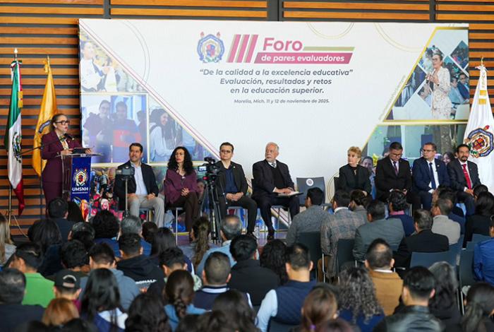 Anuncia la UMSNH el IV Foro de Pares Evaluadores para los días 28 y 29 de septiembre