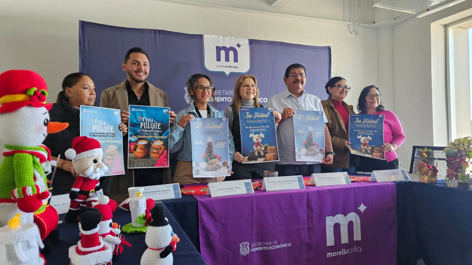Anuncia Sefeco eventos navideños en tenencias y plazas de Morelia
