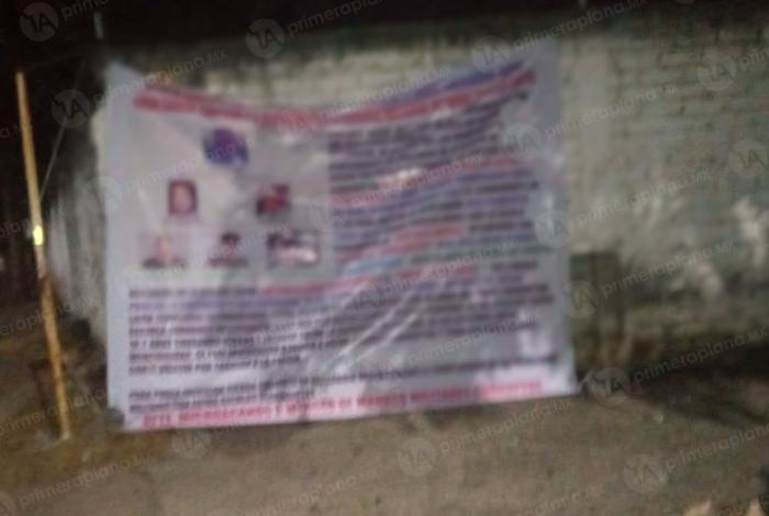 Apatzingán despertó este martes con n4rc0mant4s