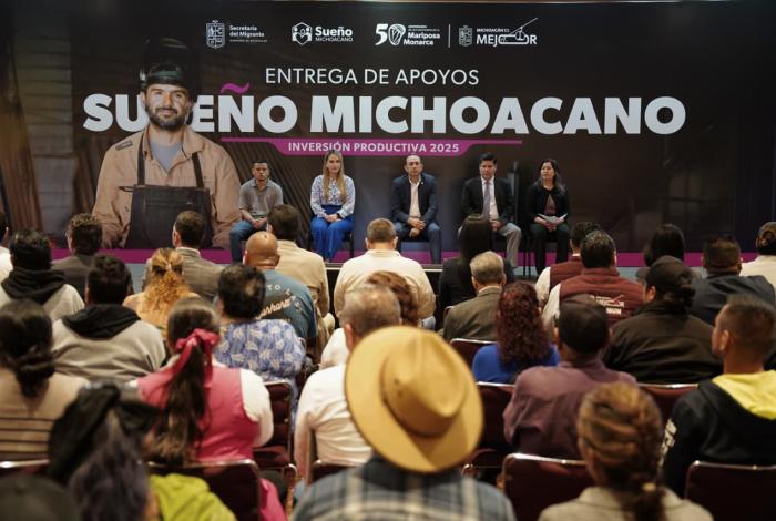 Apoyan el ‘Sueño Michoacano’ con recursos estatales