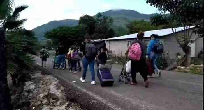 Aproximadamente 600 habitantes de Aquila y Buenavista sufrieron desplazamiento forzado