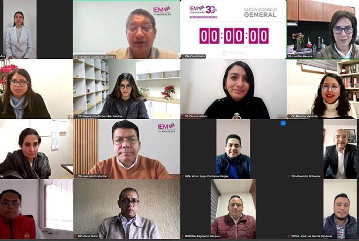 Aprueba el IEM 305 millones de pesos en financiamiento público a partidos políticos para 2026