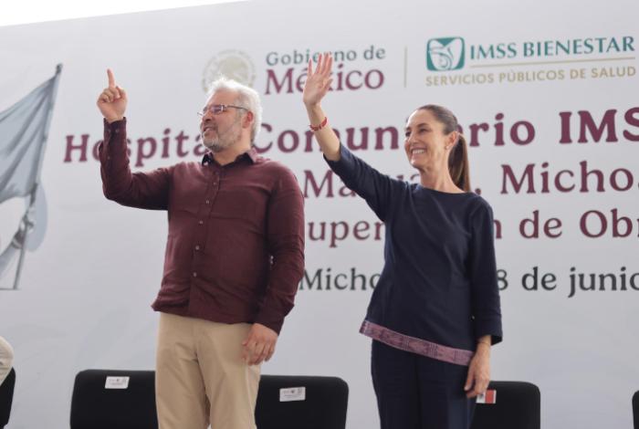 Aprueba federación nueva Unidad Médica del IMSS en La Piedad: Bedolla