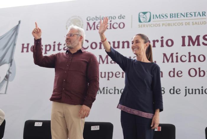 Aprueba federación nueva Unidad Médica del IMSS en La Piedad: Bedolla