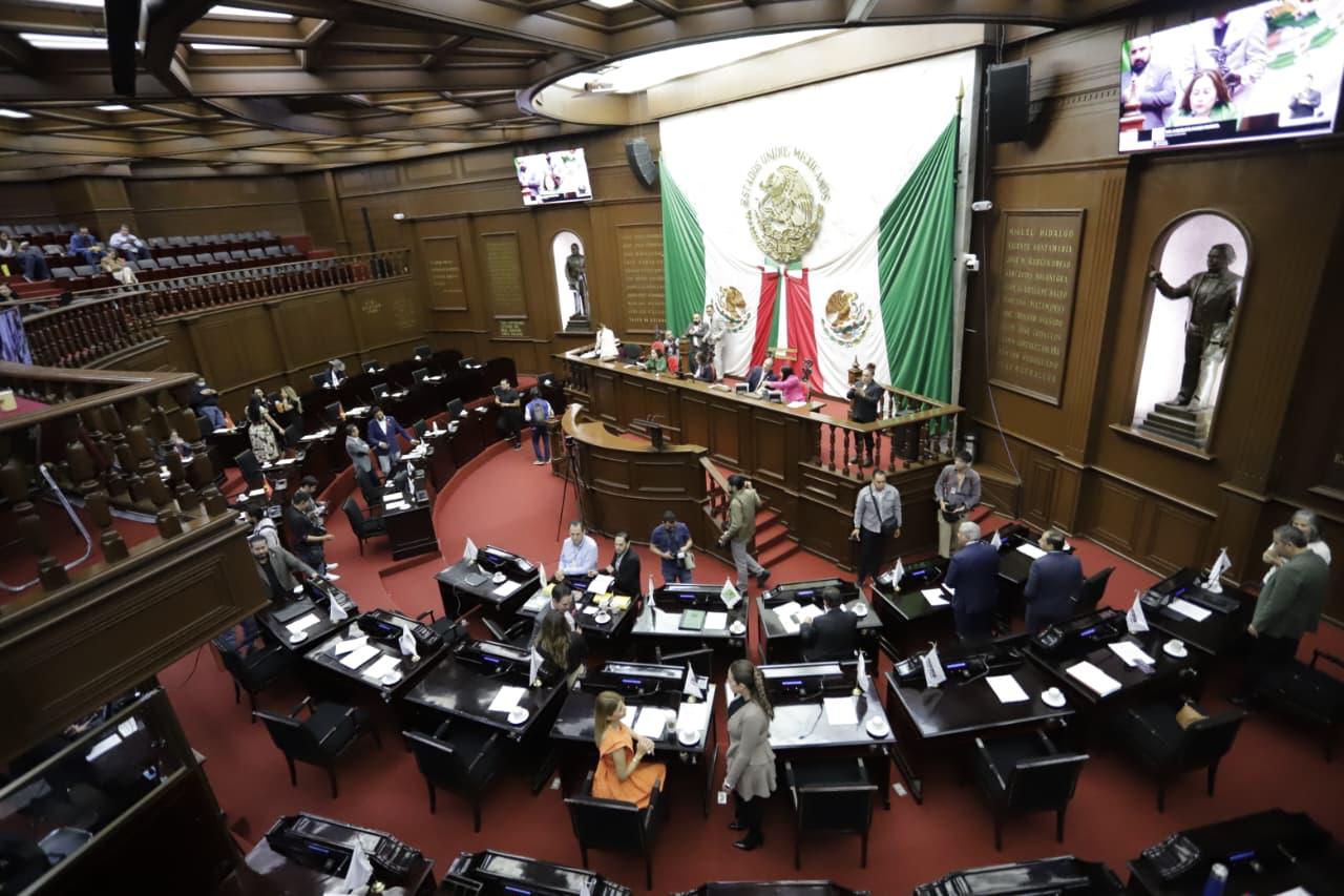 Aprueban proyecto presupuestal 2027 del Congreso de Michoacán