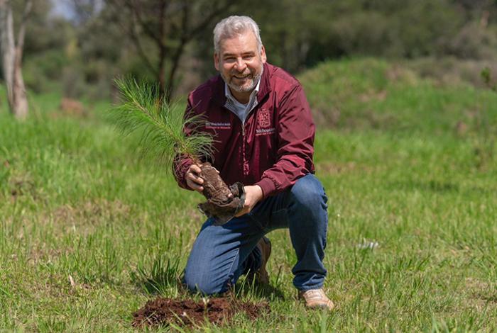Apuesta Bedolla por desarrollo económico de Michoacán con ética ambiental y justicia