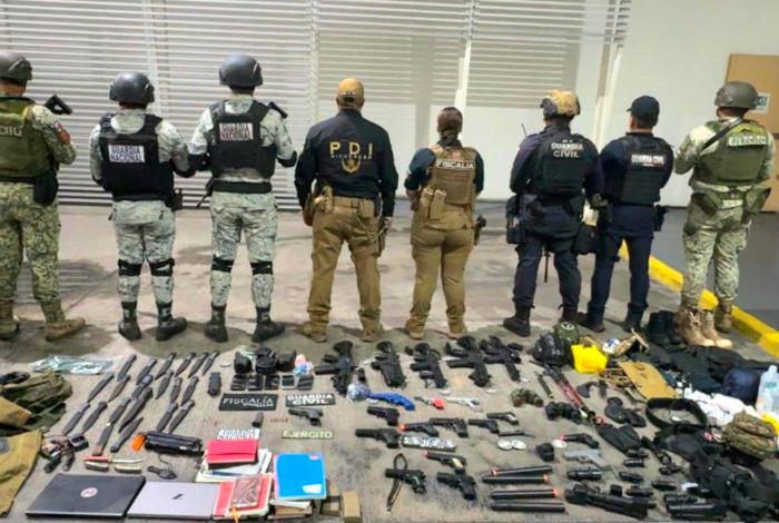 Armas de los 38 detenidos en Vista Hermosa eran réplicas: SSP