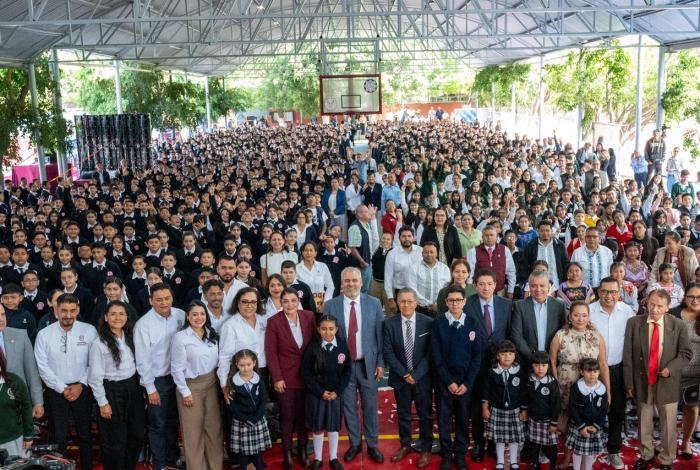 Arranca formalmente el ciclo escolar 2026 a 2027, en Michoacán