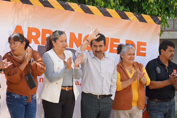 Arranca obra integral de pavimentación, agua potable y drenaje en San Antonio Corrales
