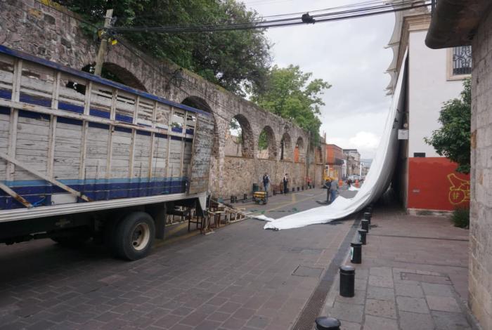 Arrancan cortes viales en zona centro por FICM