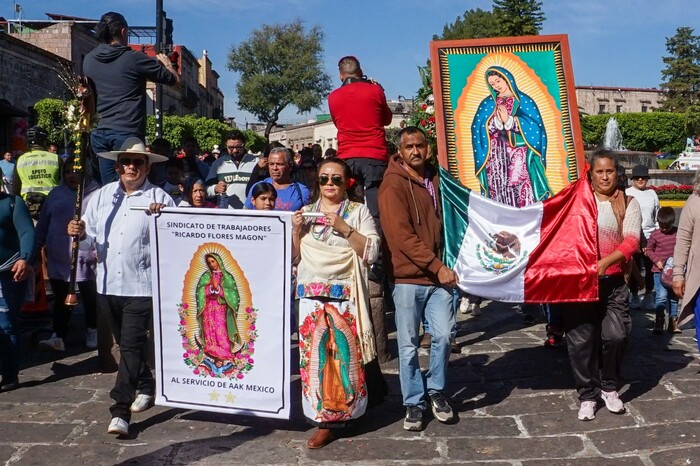 Arriban peregrinos al Santuario Guadalupano