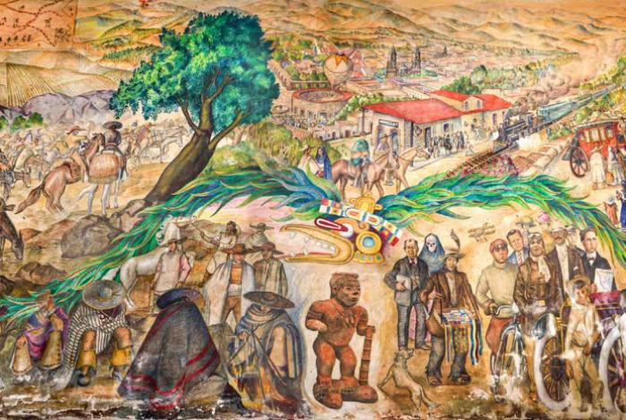 Arte mural en Michoacán