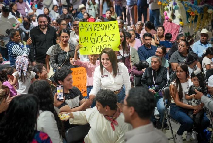 Asambleas informativas consolidan la fuerza de Morena en Michoacán: Gladyz Butanda