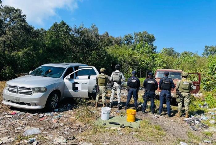 Asegurados 35 kg de metanfetamina en operativo Blindaje Uruapan: SSP