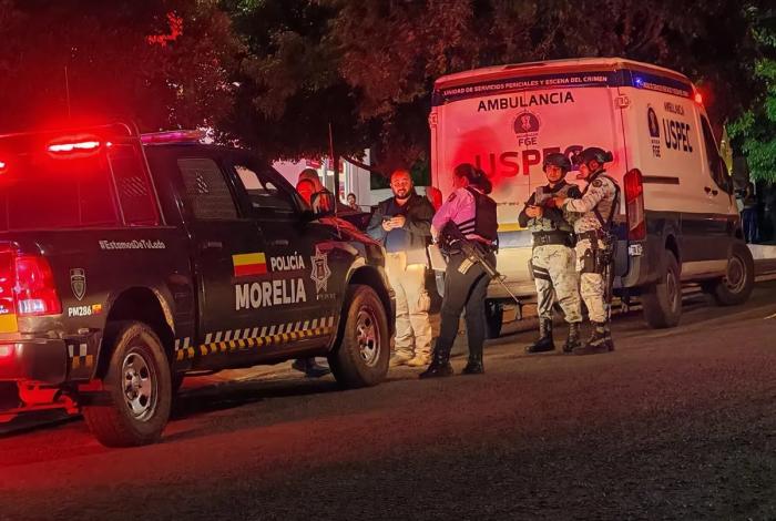 Asesinan a balazos a un hombre en la Colonia Villas de la Loma de Morelia
