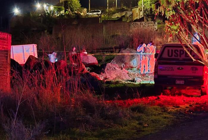 Asesinan a dos hombres en la colonia San Isidro Itzícuaro, al poniente de Morelia