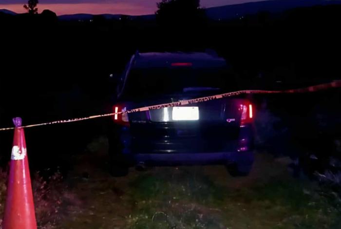 Asesinan a hombre en Coeneo y abandonan su cuerpo junto a camioneta con rastros de sangre