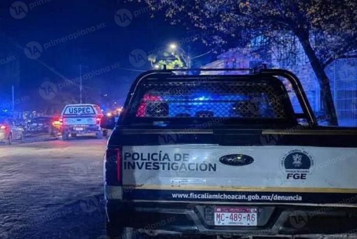 At4que arm4do dejó un mu3rto y un her1do en Apatzingán