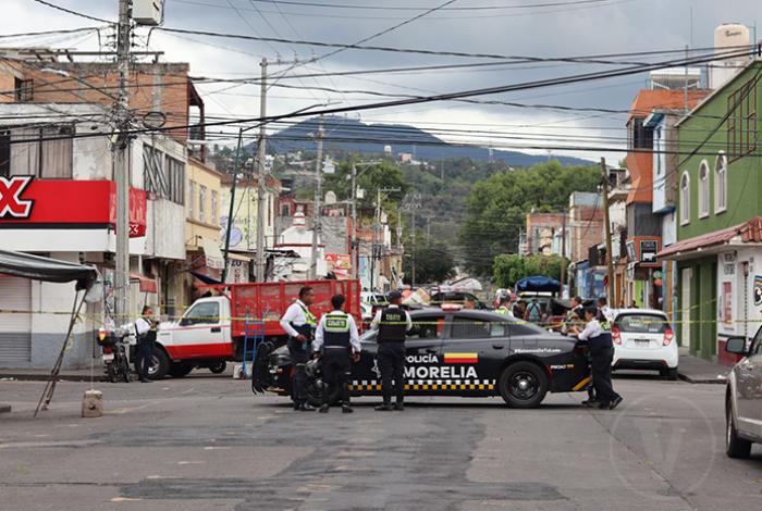 Atacan a tiros a un hombre en la colonia Ventura Puente, en Morelia